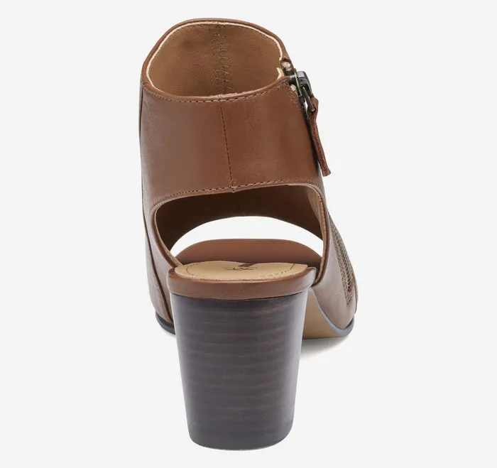 Women Evelyn SideZip Bootie Cognac Glove Leather JohnstonandMurphy Boots and Booties Women Evelyn SideZip Bootie Cognac Glove Leather JohnstonandMurphy Boots and Booties