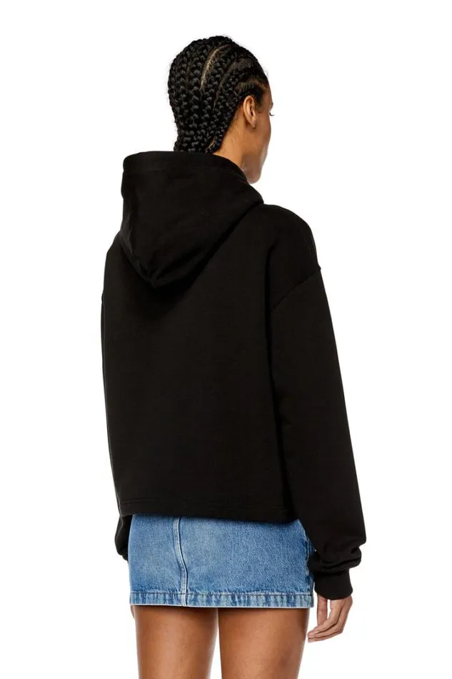 Women FJaralabelHood Black Diesel Sweaters Women FJaralabelHood Black Diesel Sweaters