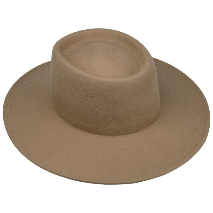 Women Felt Hats Mayser Soft Wool Ladies Hat With Chin Strap Beige Women Felt Hats Mayser Soft Wool Ladies Hat With Chin Strap Beige