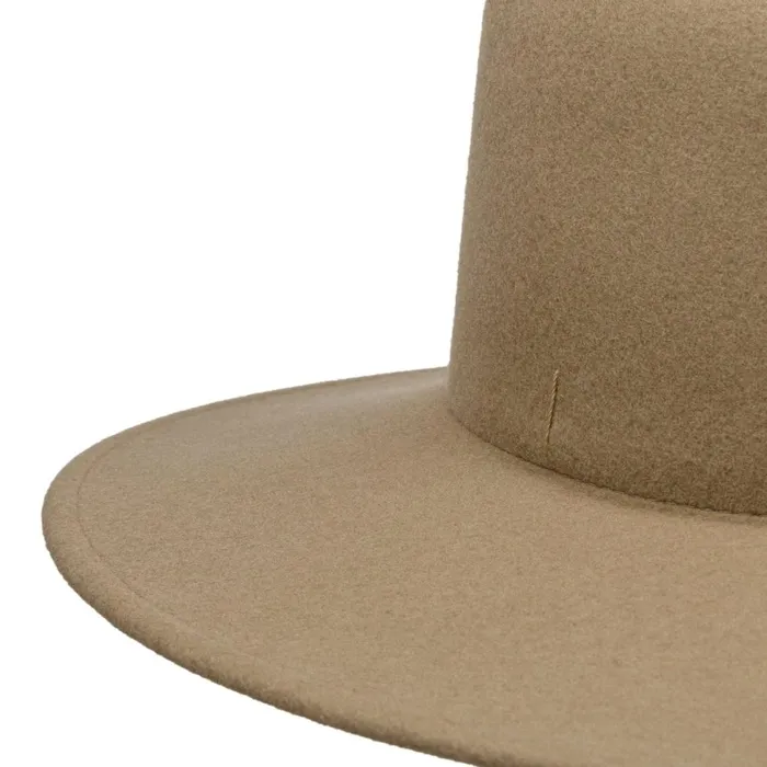 Women Felt Hats Mayser Soft Wool Ladies Hat With Chin Strap Beige Women Felt Hats Mayser Soft Wool Ladies Hat With Chin Strap Beige