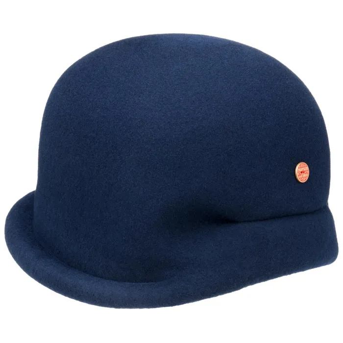 Women Felt Hats Mayser Ulla Soft Wool Cloche Hat Black Women Felt Hats Mayser Ulla Soft Wool Cloche Hat Black