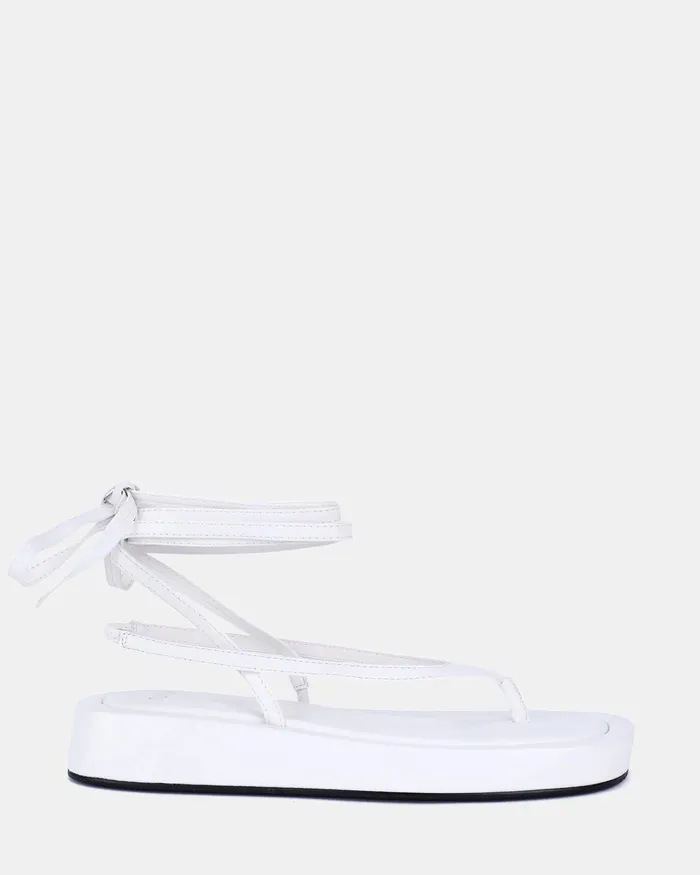 Women Flatforms NOVO Shoes TALISHA WHITE