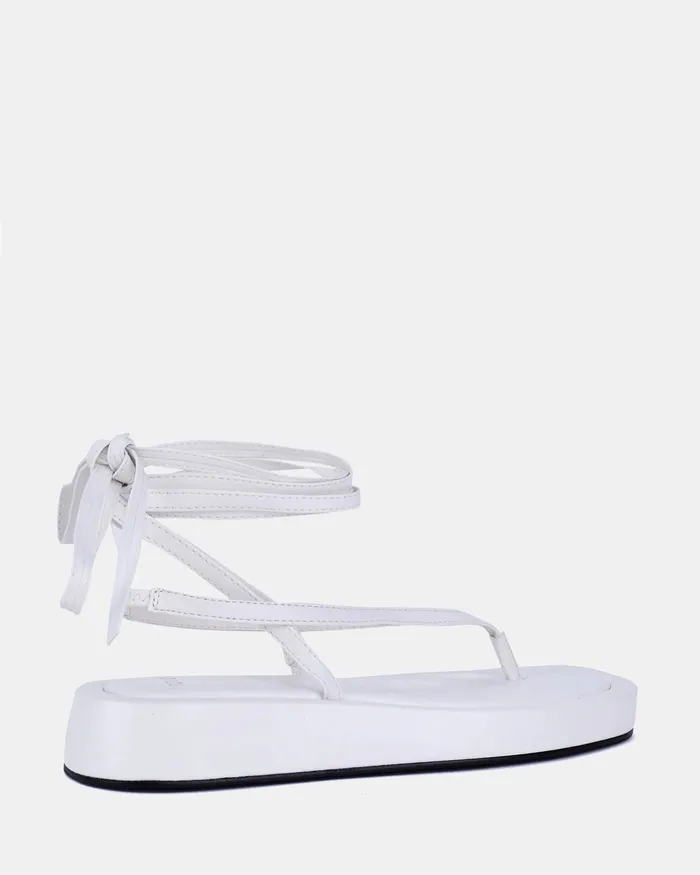 Women Flatforms NOVO Shoes TALISHA WHITE