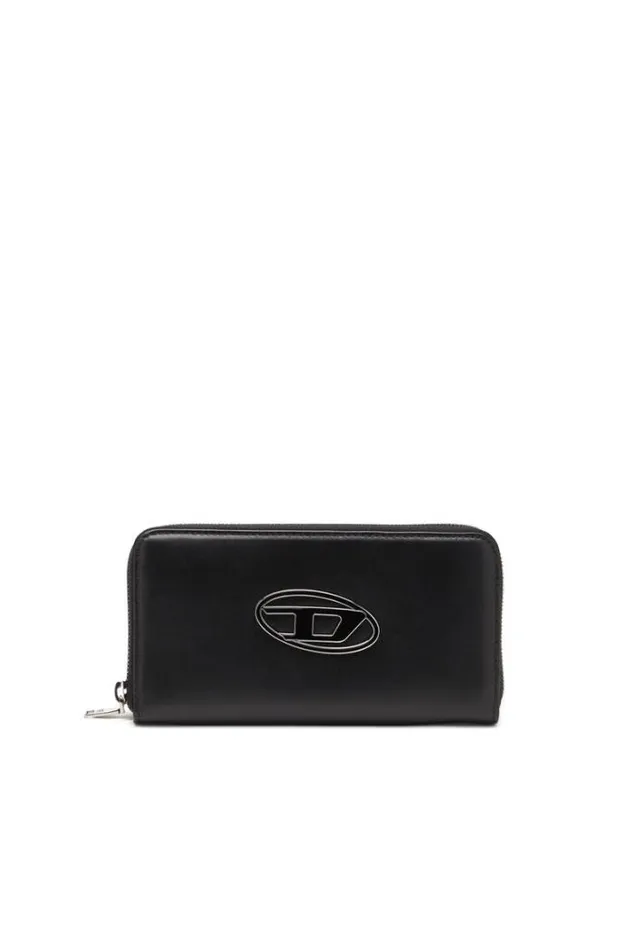 Women Garnet Black Diesel Wallets