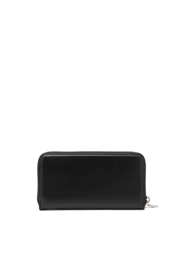 Women Garnet Black Diesel Wallets Women Garnet Black Diesel Wallets