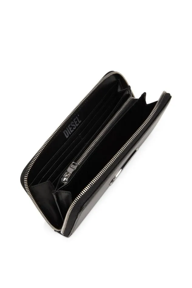 Women Garnet Black Diesel Wallets Women Garnet Black Diesel Wallets