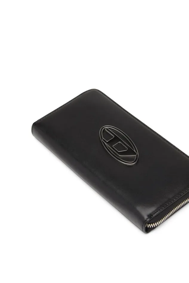 Women Garnet Black Diesel Wallets Women Garnet Black Diesel Wallets