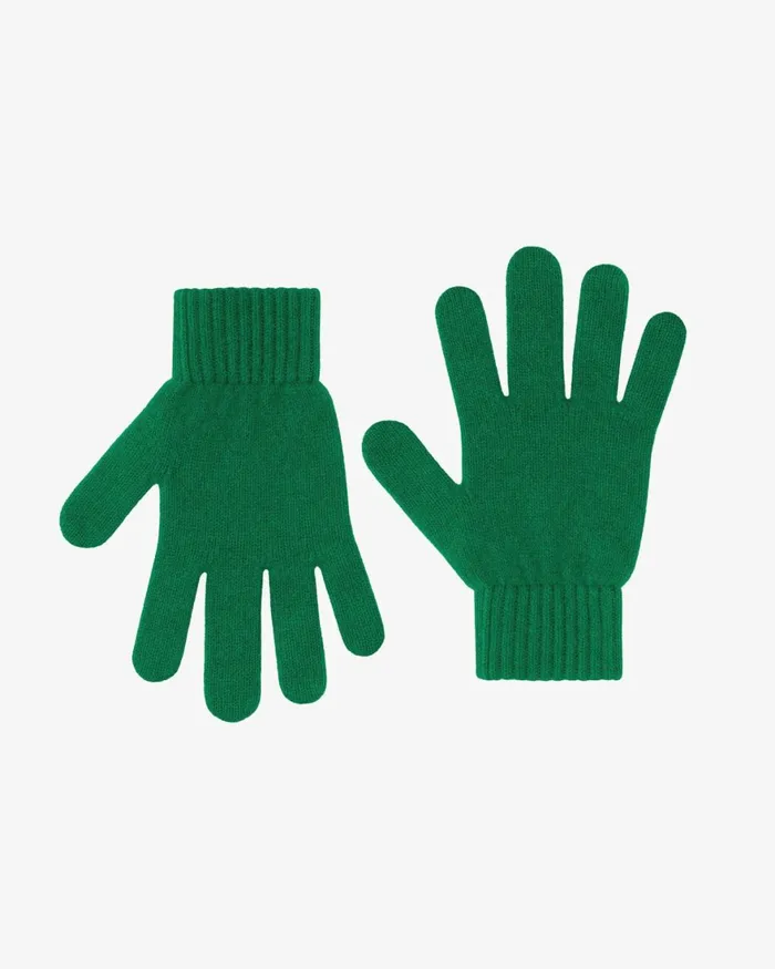 Women Gloves Colorful Standard Merino Wool Gloves Kelly Green
