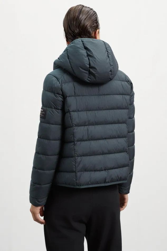 Women Green Asp Jacket Ecoalf Coats And Jackets
