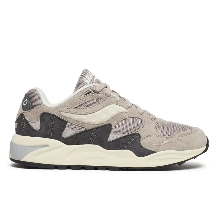 Women Grid Shadow 2 Essential Greycream Saucony Lifestyle