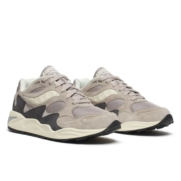 Women Grid Shadow 2 Essential Greycream Saucony Lifestyle