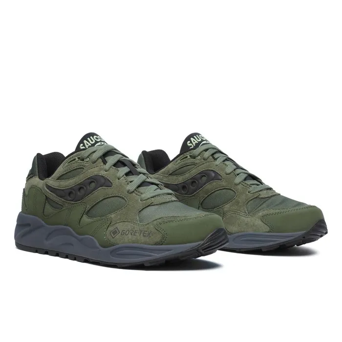 Women Grid Shadow 2 Gtx Forestblack Saucony Lifestyle