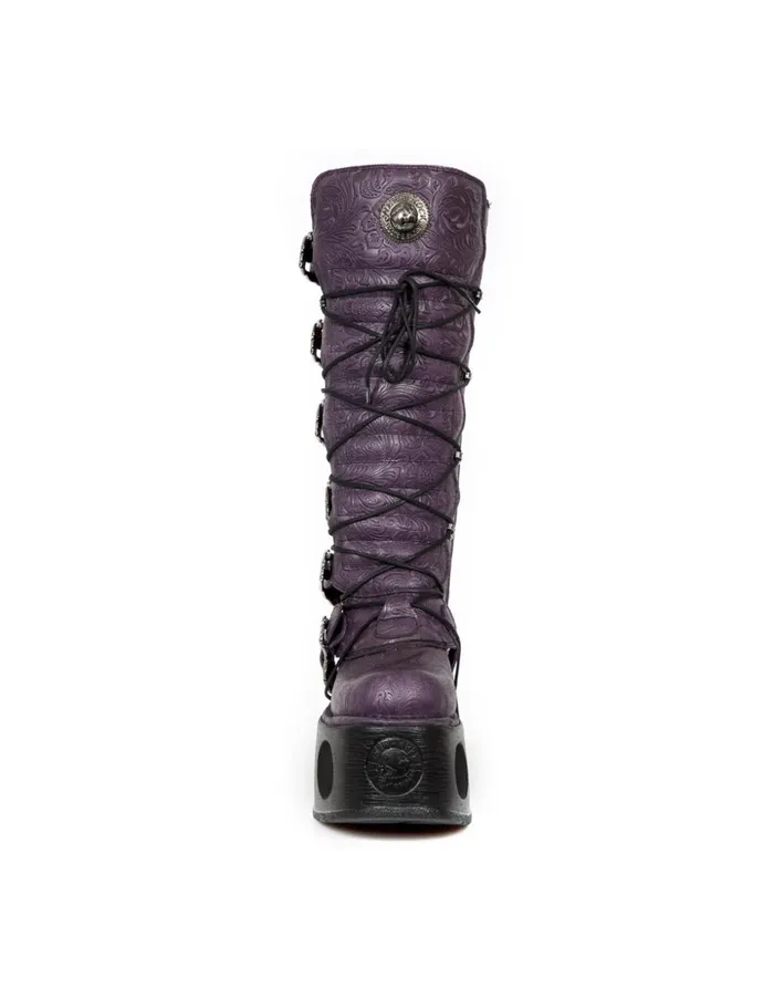 Women High Boot Metallic M272Cz17 New Rock High Heels Women High Boot Metallic M272Cz17 New Rock High Heels