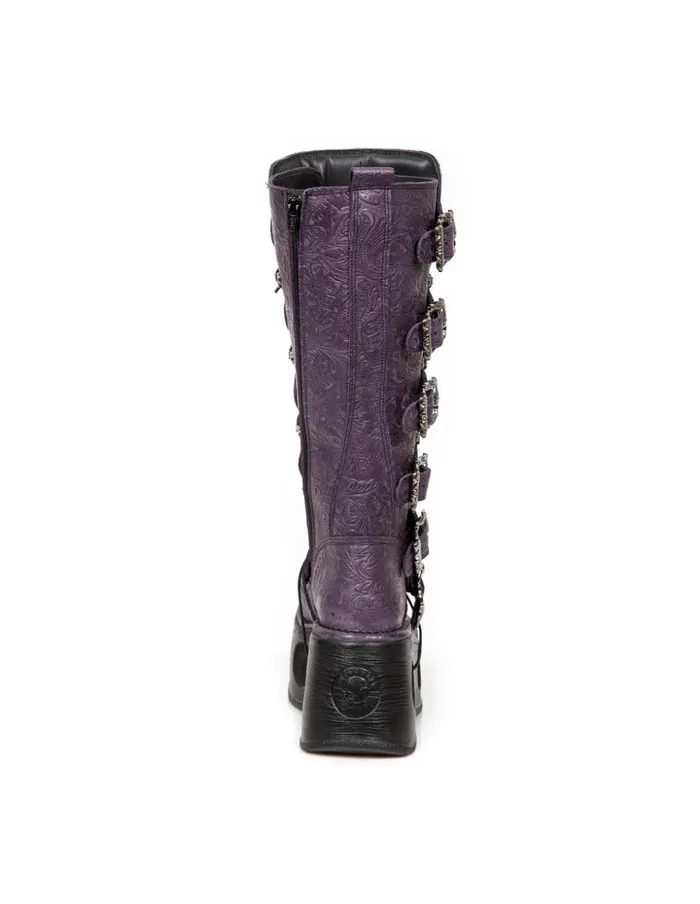 Women High Boot Metallic M272Cz17 New Rock High Heels Women High Boot Metallic M272Cz17 New Rock High Heels