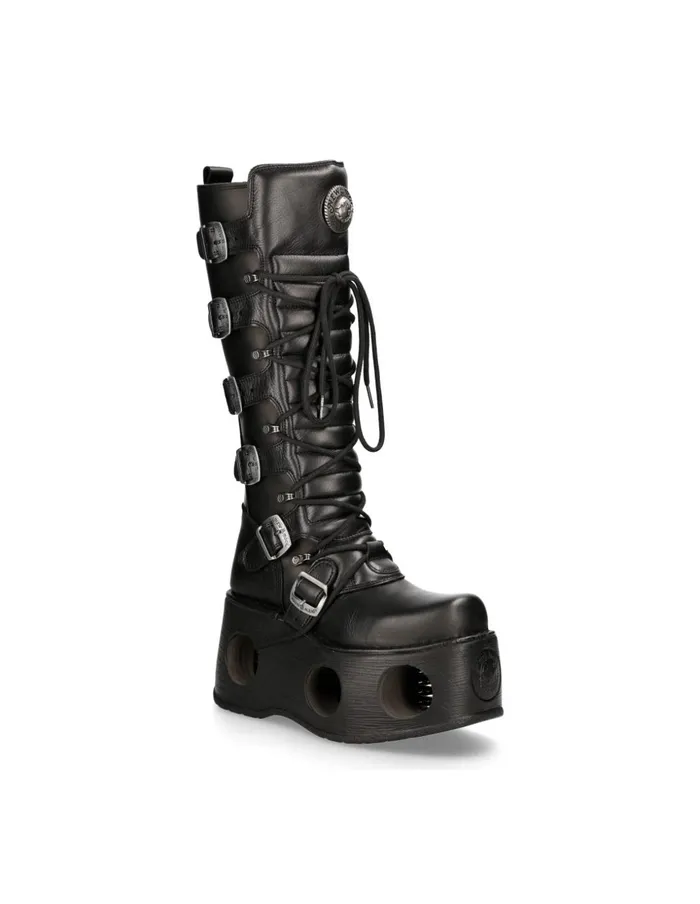 Women High Boot Metallic M272S2 New Rock High Heels Women High Boot Metallic M272S2 New Rock High Heels