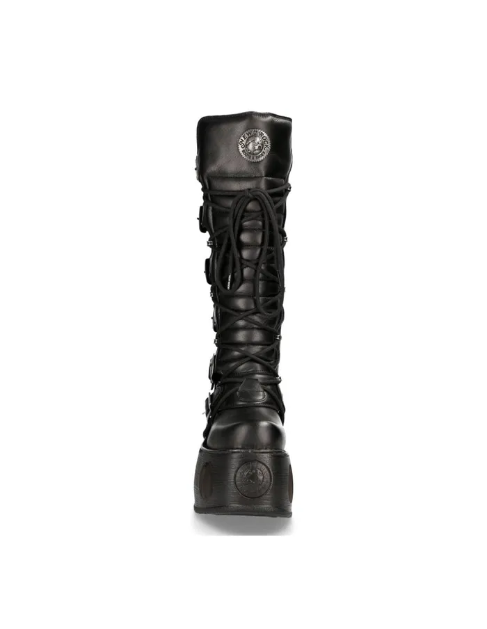 Women High Boot Metallic M272S2 New Rock High Heels Women High Boot Metallic M272S2 New Rock High Heels