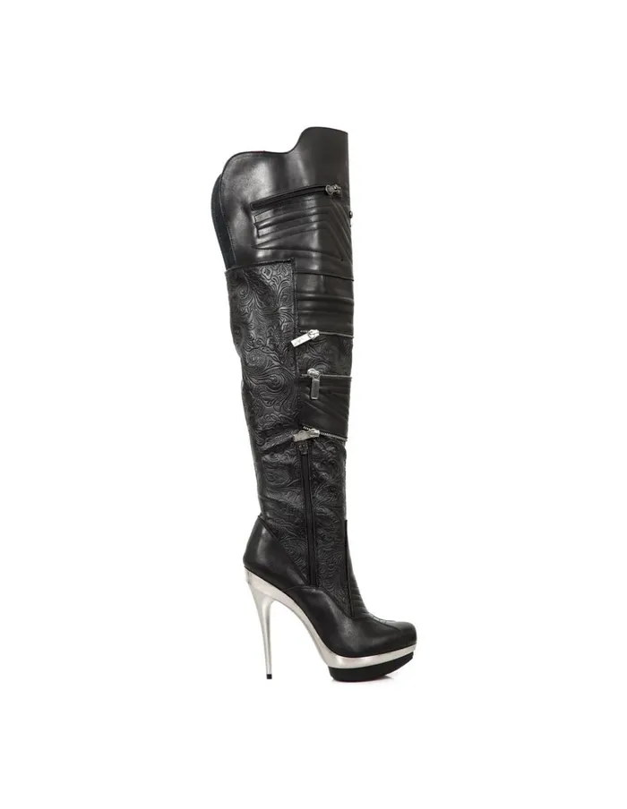 Women High Boot Punk MPunk225C3 New Rock High Heels