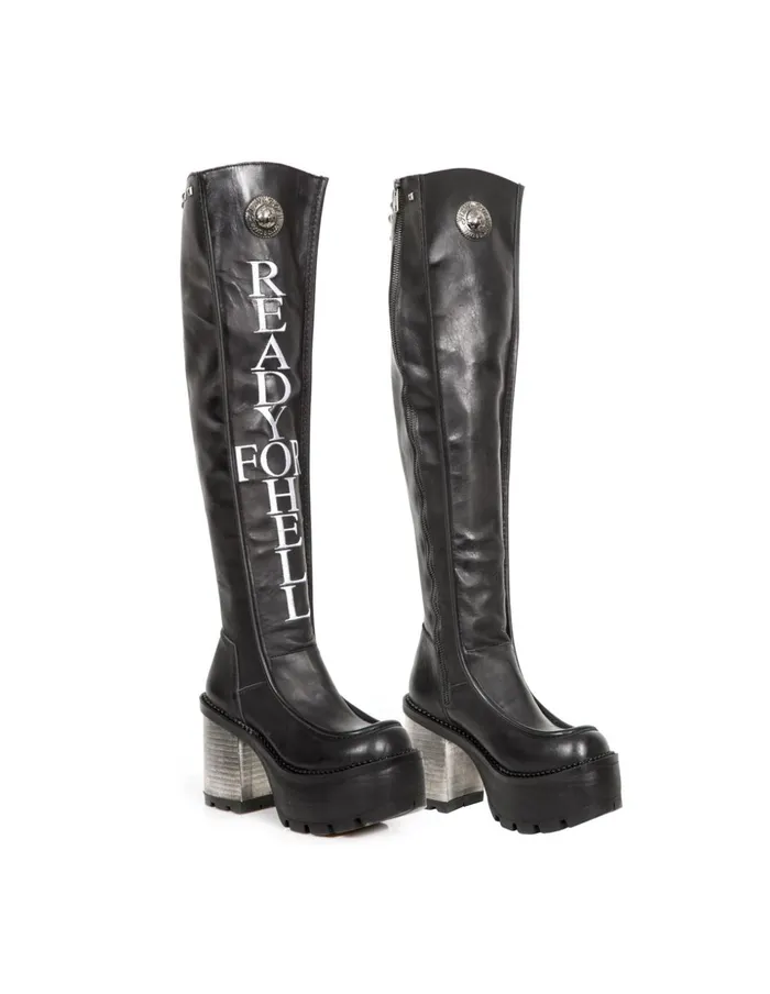 Women High Boot Trail MSeve28C1 New Rock High Heels