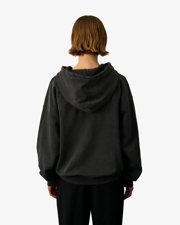 Women Hoodies Colorful Standard Organic Oversized Hood Faded Black