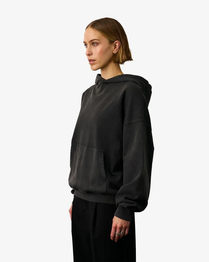 Women Hoodies Colorful Standard Organic Oversized Hood Faded Black
