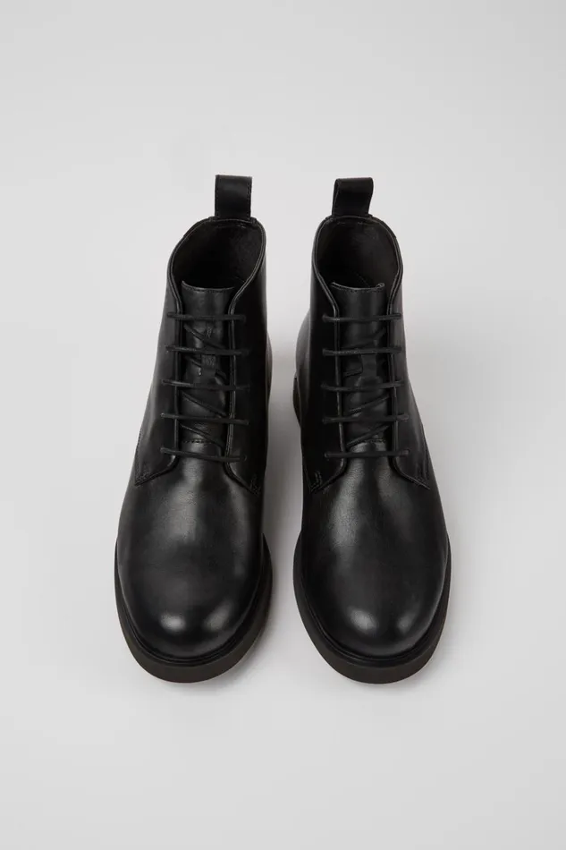 Women Iman GORETEX Black Lace Up Ankle Boot Camper Ankle Boots Women Iman GORETEX Black Lace Up Ankle Boot Camper Ankle Boots