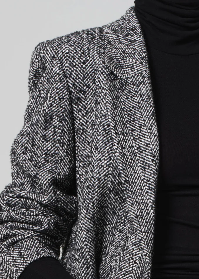 Women Jackets and Coats Citizens Of Humanity Matteau Blazer In Peppered Herringbone