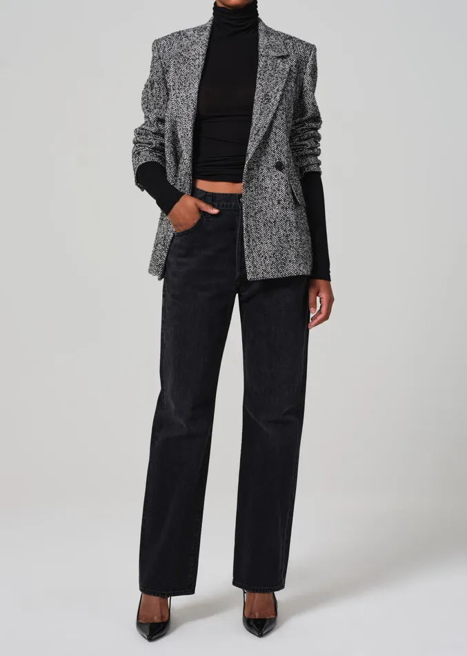 Women Jackets and Coats Citizens Of Humanity Matteau Blazer In Peppered Herringbone