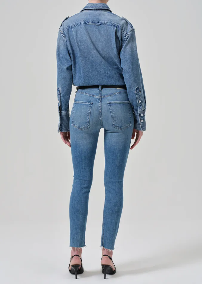 Women Jeans Citizens Of Humanity Isola Slim Crop In Splendor