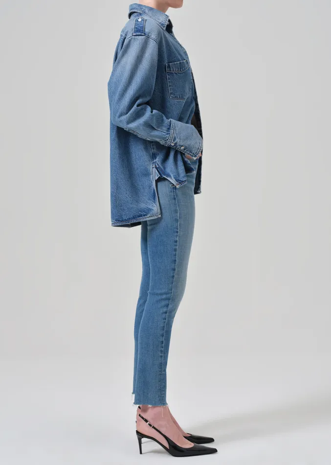 Women Jeans Citizens Of Humanity Isola Slim Crop In Splendor