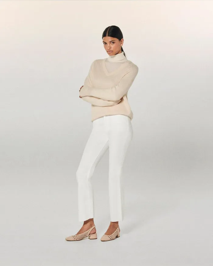 Women Jeans From Future Jude Bootcut Jeans White
