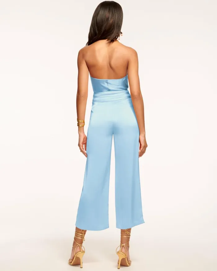 Women Joss Cropped Wide Leg Pant Bright Amethyst Ramy Brook Pants