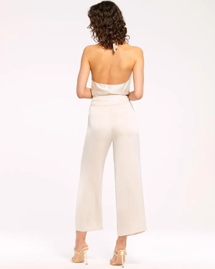 Women Joss Cropped Wide Leg Pant Bright Amethyst Ramy Brook Pants