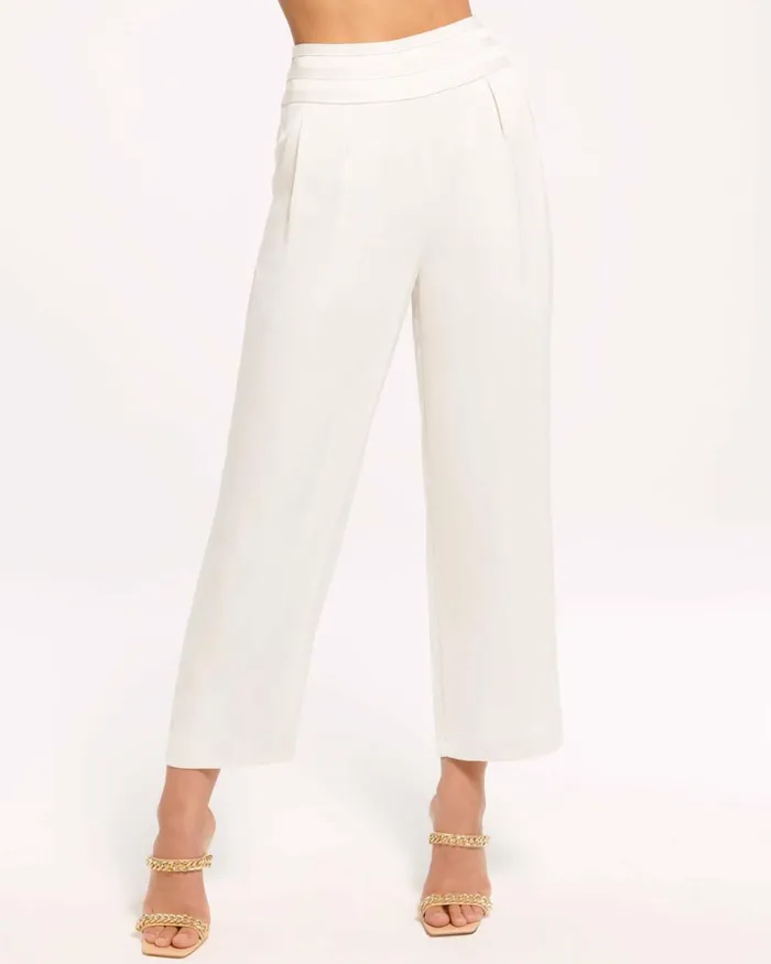 Women Joss Cropped Wide Leg Pant Bright Amethyst Ramy Brook Pants