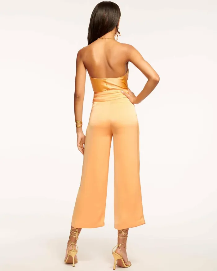 Women Joss Cropped Wide Leg Pant Bright Amethyst Ramy Brook Pants