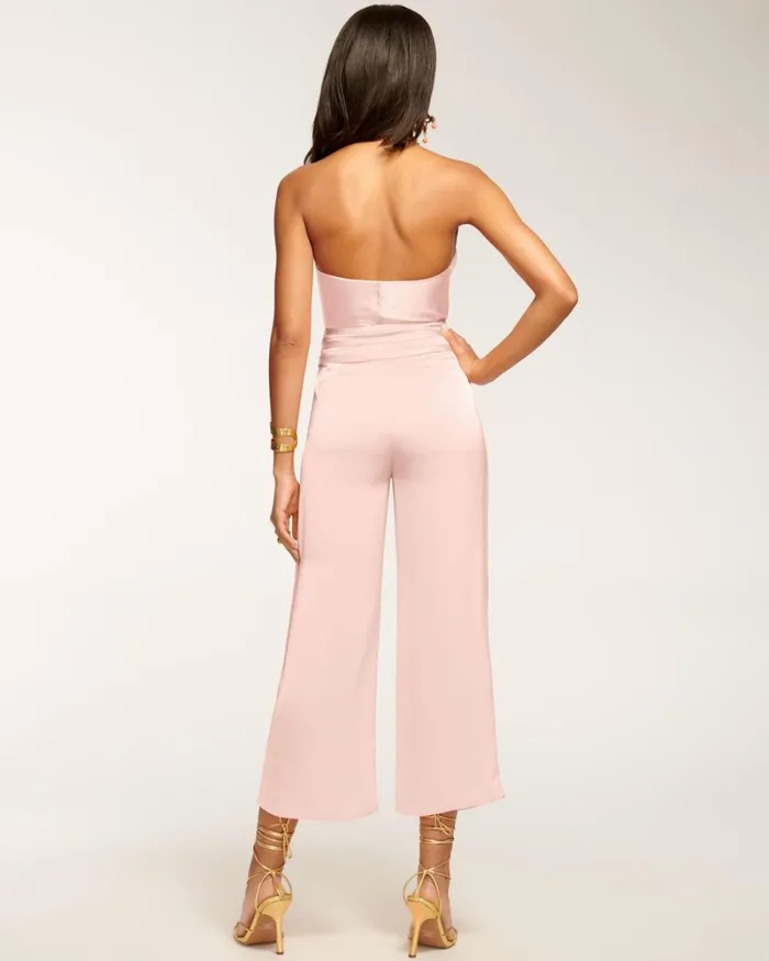 Women Joss Cropped Wide Leg Pant Bright Amethyst Ramy Brook Pants