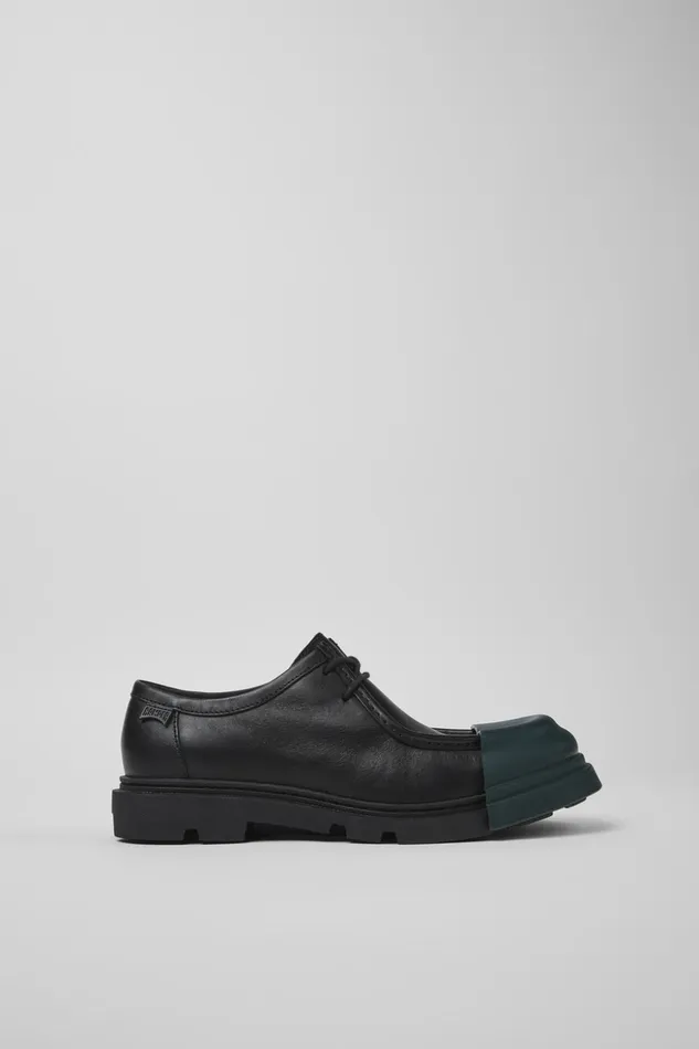 Women Junction Black Leather Shoes Camper Formal Shoes Women Junction Black Leather Shoes Camper Formal Shoes