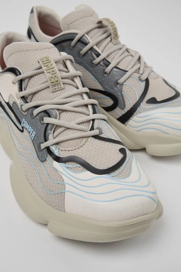 Women Karst Multicolored Textile Sneaker Camper Sneakers