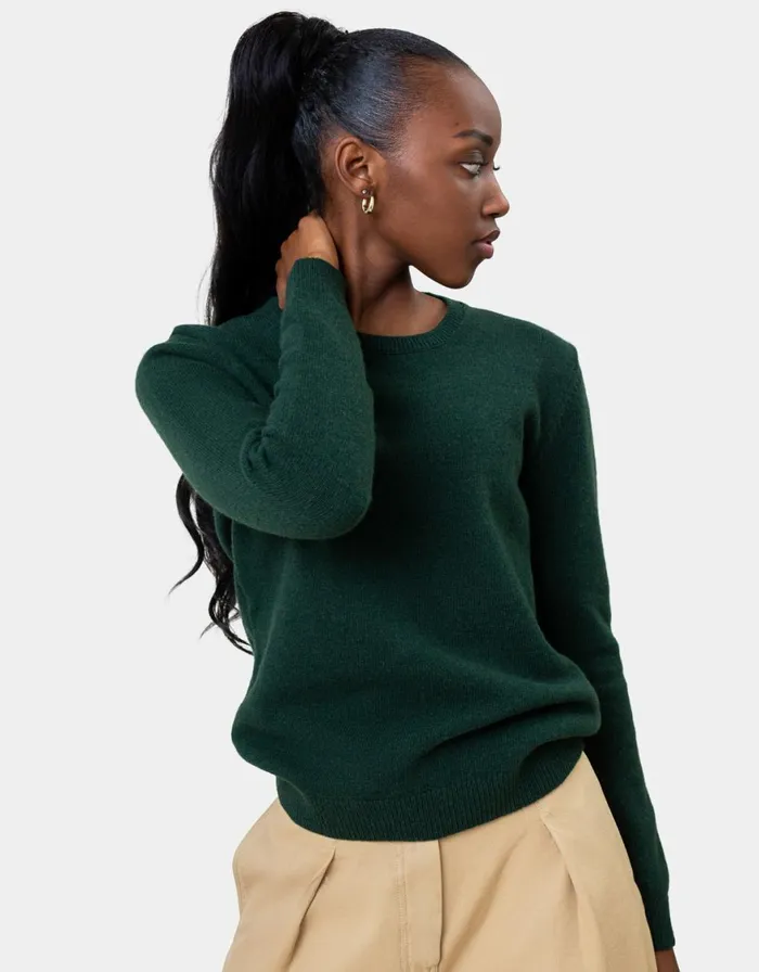 Women Knit Sweaters Colorful Standard Women Classic Merino Wool Crew Soft Lavender