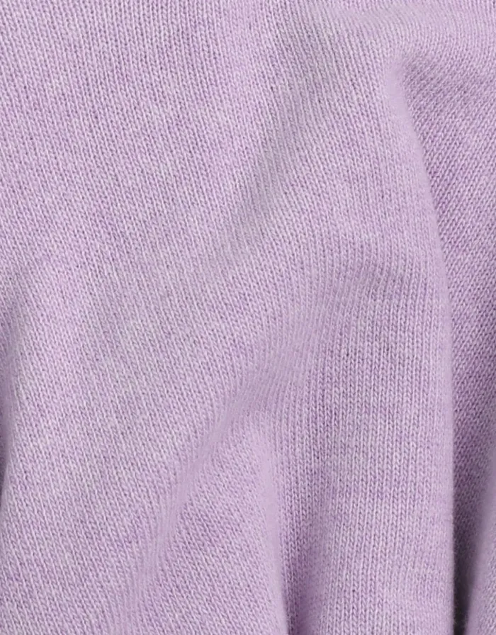 Women Knit Sweaters Colorful Standard Women Classic Merino Wool Crew Soft Lavender