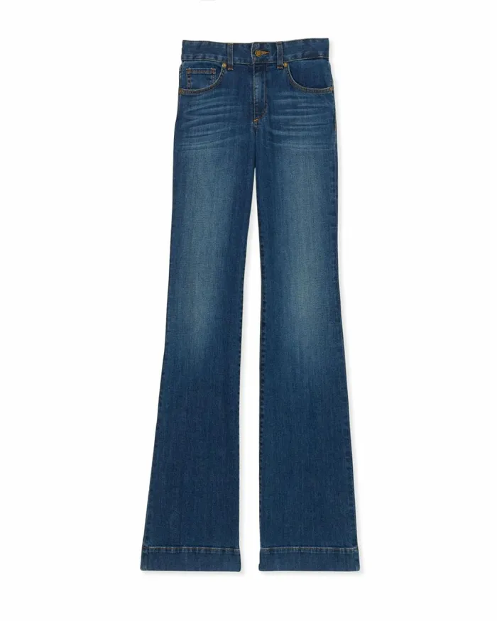 Women Kyle Low Rise Flare Medium Wash Ramy Brook Denim Women Kyle Low Rise Flare Medium Wash Ramy Brook Denim