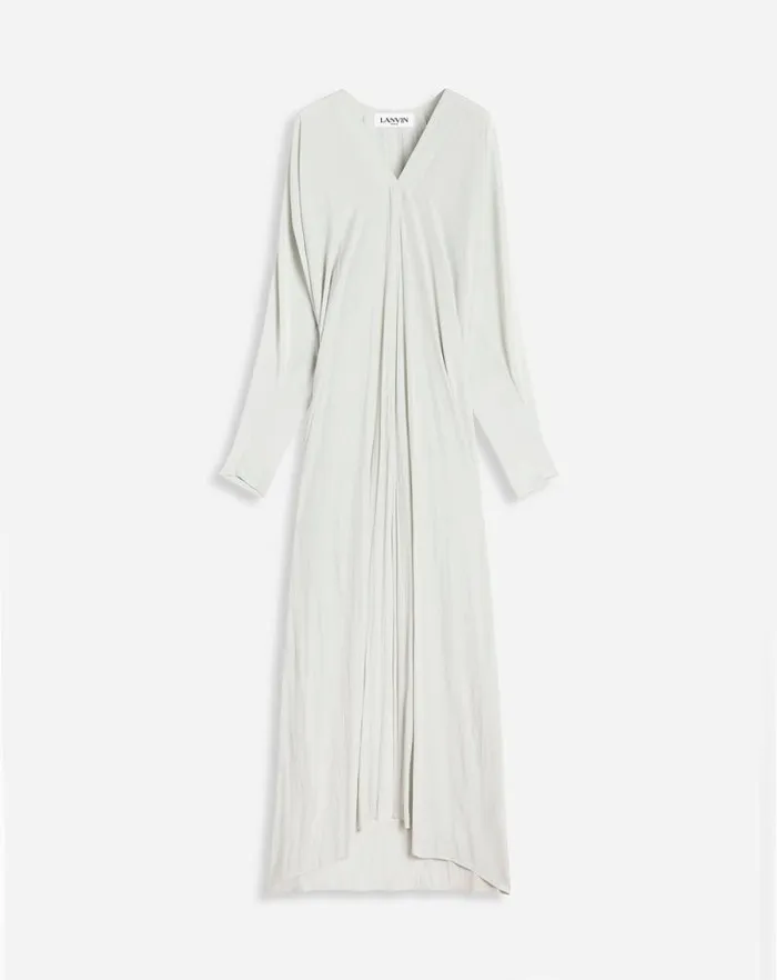 Women Lanvin Dresses Caftan Dress Sage