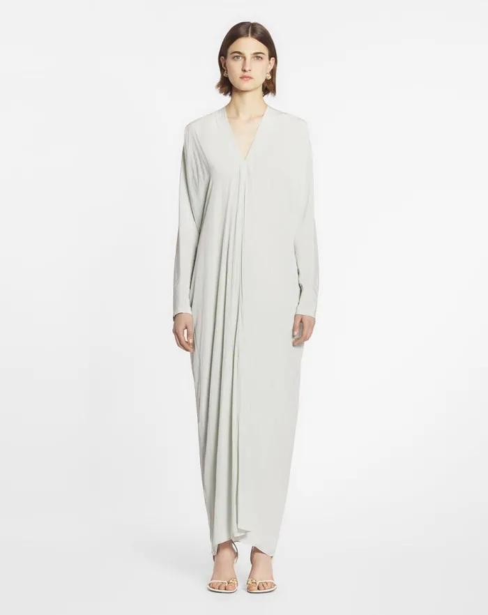 Women Lanvin Dresses Caftan Dress Sage Women Lanvin Dresses Caftan Dress Sage