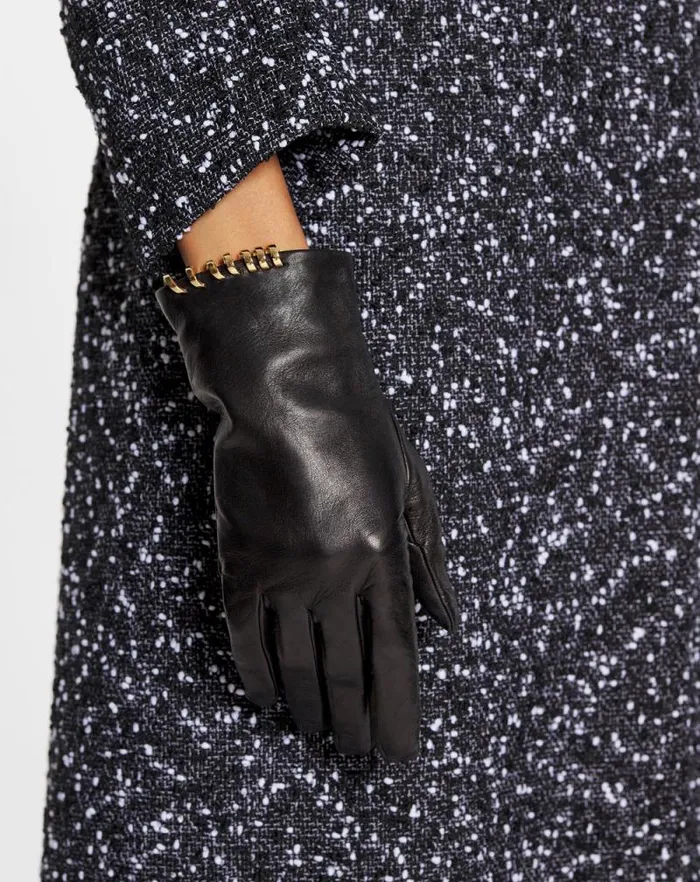 Women Lanvin Gloves Melodie By Lanvin Leather Gloves Black Women Lanvin Gloves Melodie By Lanvin Leather Gloves Black