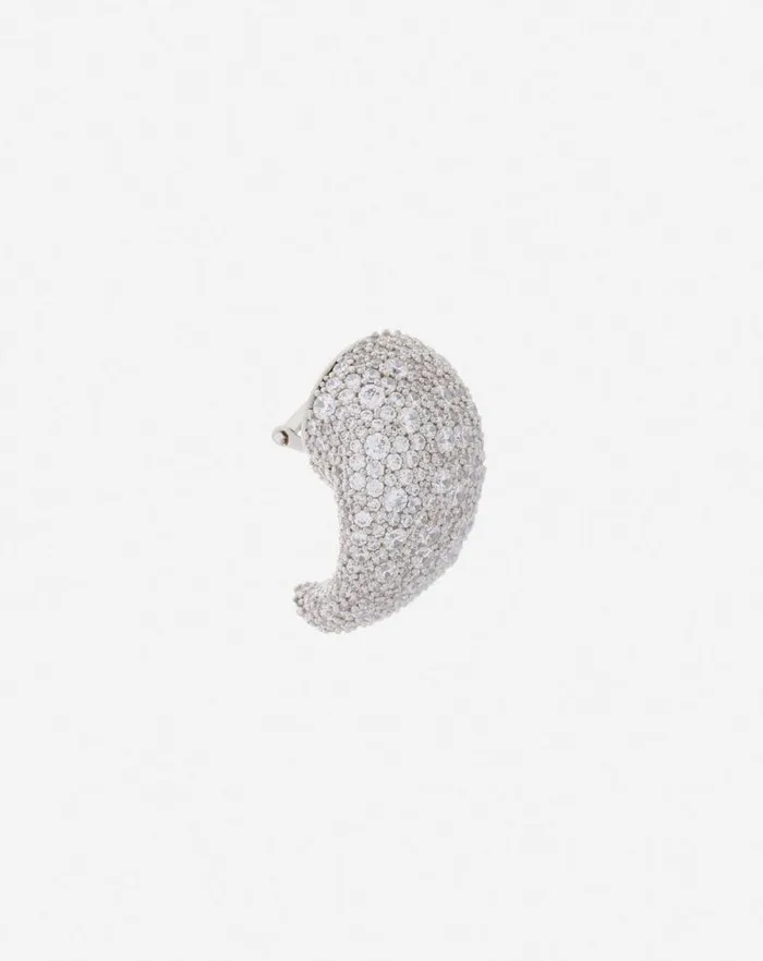 Women Lanvin Jewelry Haute Squence Rhinestone Earrings Silvercrystal Women Lanvin Jewelry Haute Squence Rhinestone Earrings Silvercrystal
