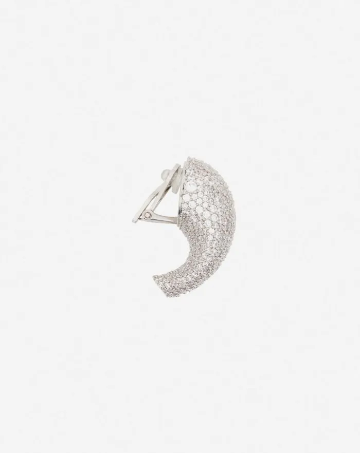 Women Lanvin Jewelry Haute Squence Rhinestone Earrings Silvercrystal Women Lanvin Jewelry Haute Squence Rhinestone Earrings Silvercrystal
