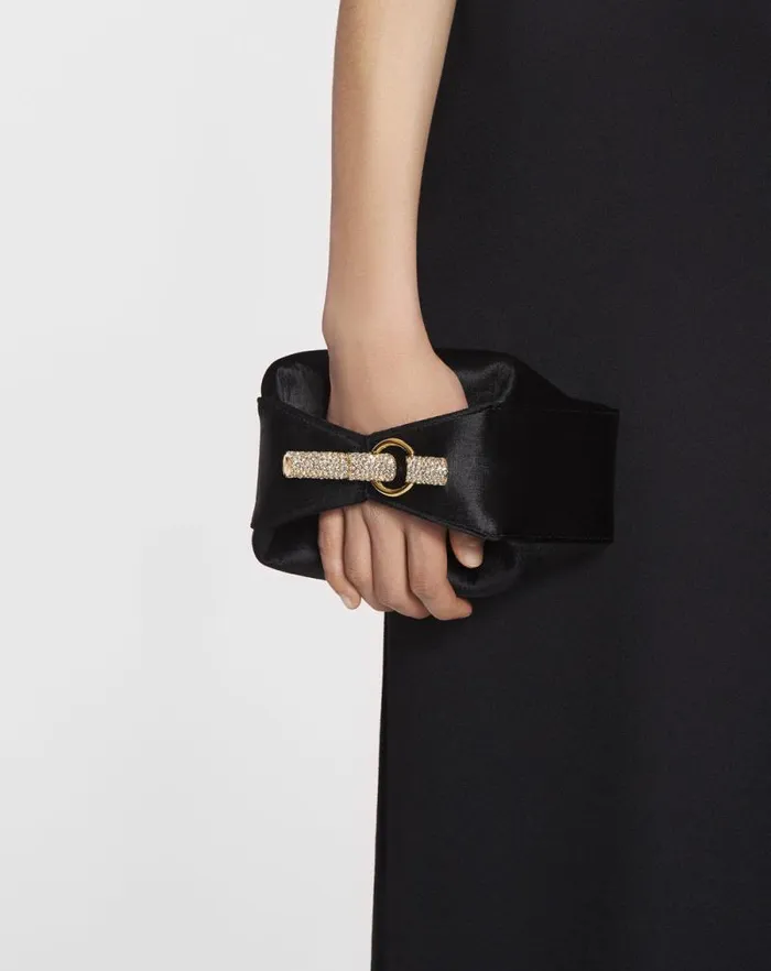 Women Lanvin Mini Bags and Clutches Haute Squence Velvet Clutch Bag Black Women Lanvin Mini Bags and Clutches Haute Squence Velvet Clutch Bag Black