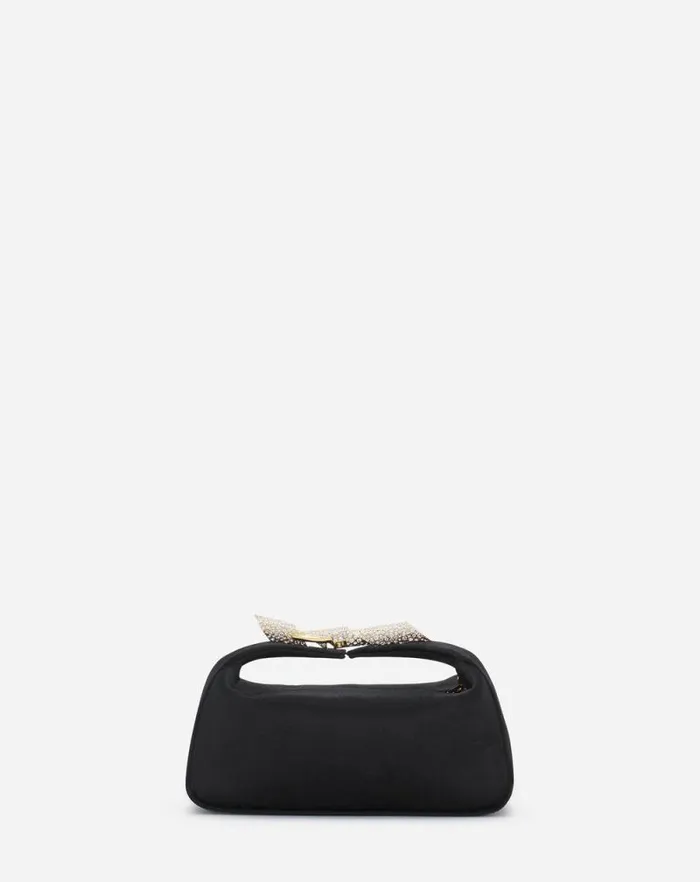 Women Lanvin Mini Bags and Clutches Haute Squence Velvet Clutch Bag Black Women Lanvin Mini Bags and Clutches Haute Squence Velvet Clutch Bag Black