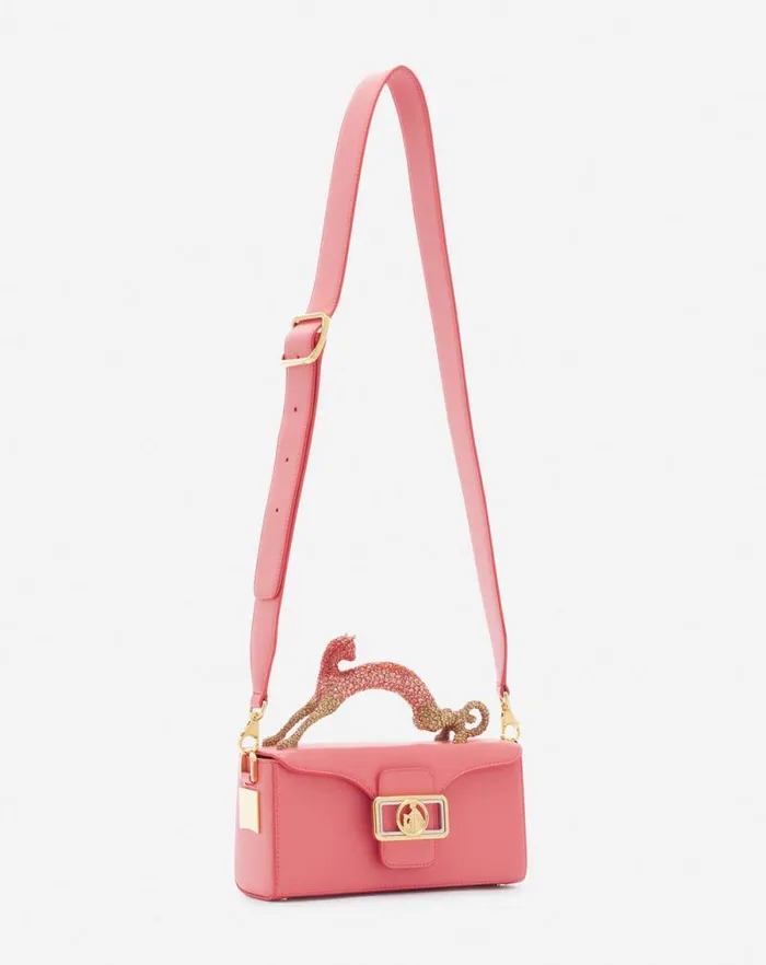 Women Lanvin Pencil Nano Pencil Cat Bag In Leather And Rhinestones Venusdune Women Lanvin Pencil Nano Pencil Cat Bag In Leather And Rhinestones Venusdune