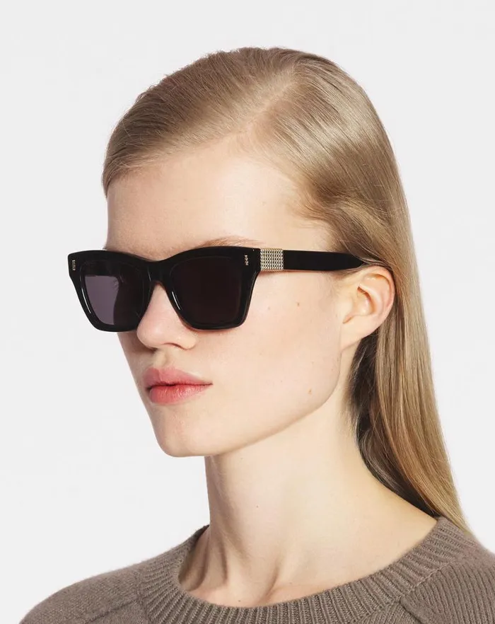 Women Lanvin Sunglasses Concerto Sunglasses Black Women Lanvin Sunglasses Concerto Sunglasses Black