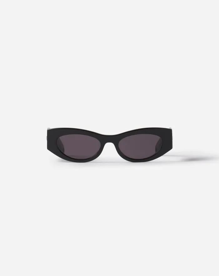 Women Lanvin Sunglasses Lanvin Logo Sunglasses Black
